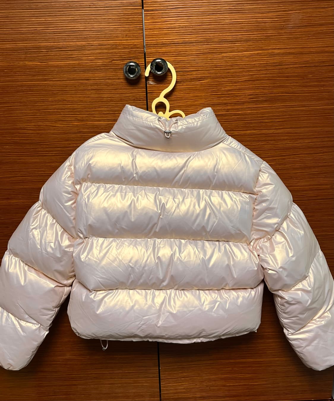 라퍼지 포 우먼 핑크 크롭 패딩 XS 상품이미지4