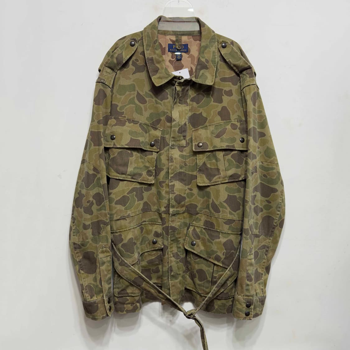 폴로 랄프로렌 덕카모 파라트루퍼 벨티드 자켓 상품이미지1