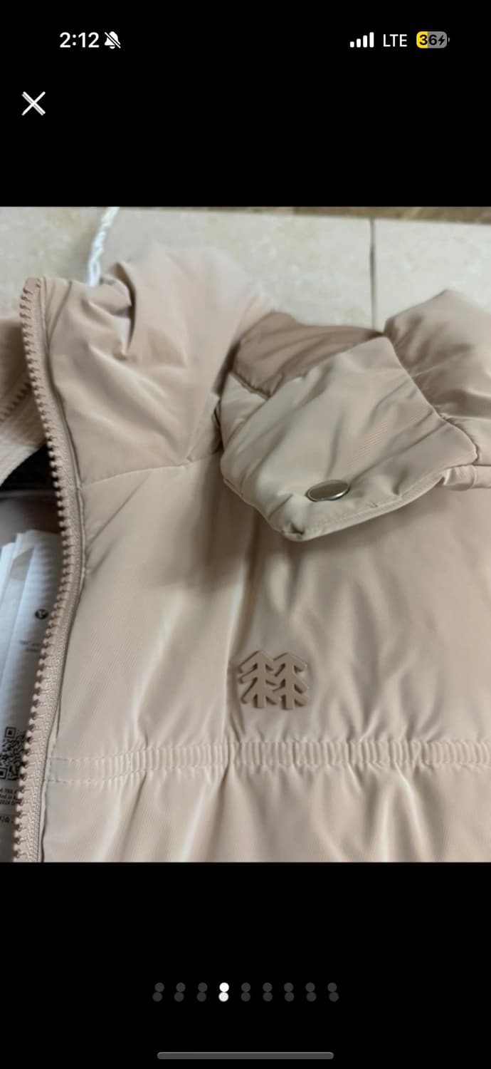 새제품) 코오롱 조끼패딩 상품이미지4