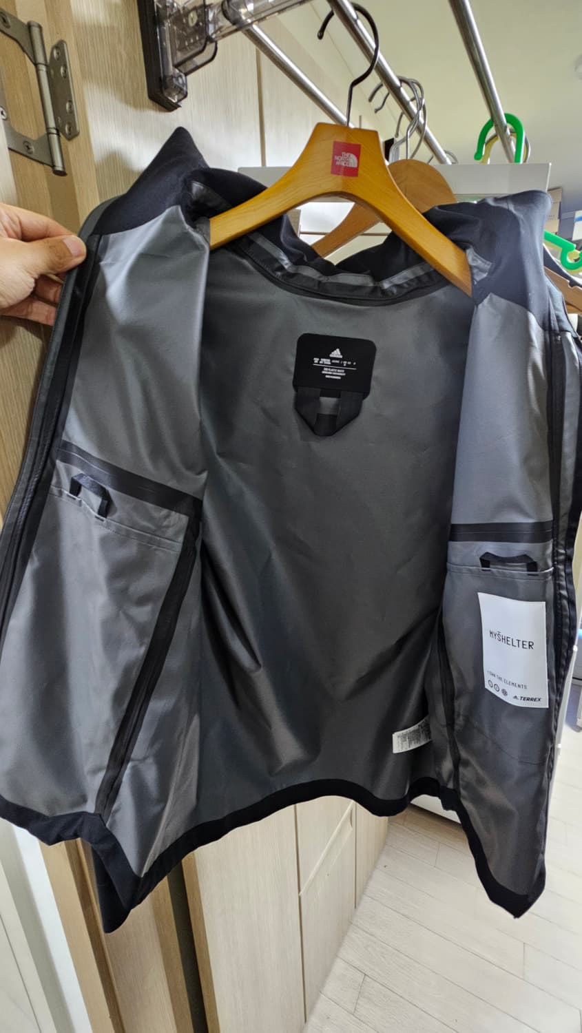 아디다스 테렉스 마이쉘터 레인레디 자켓 블랙 M(95) 상품이미지8