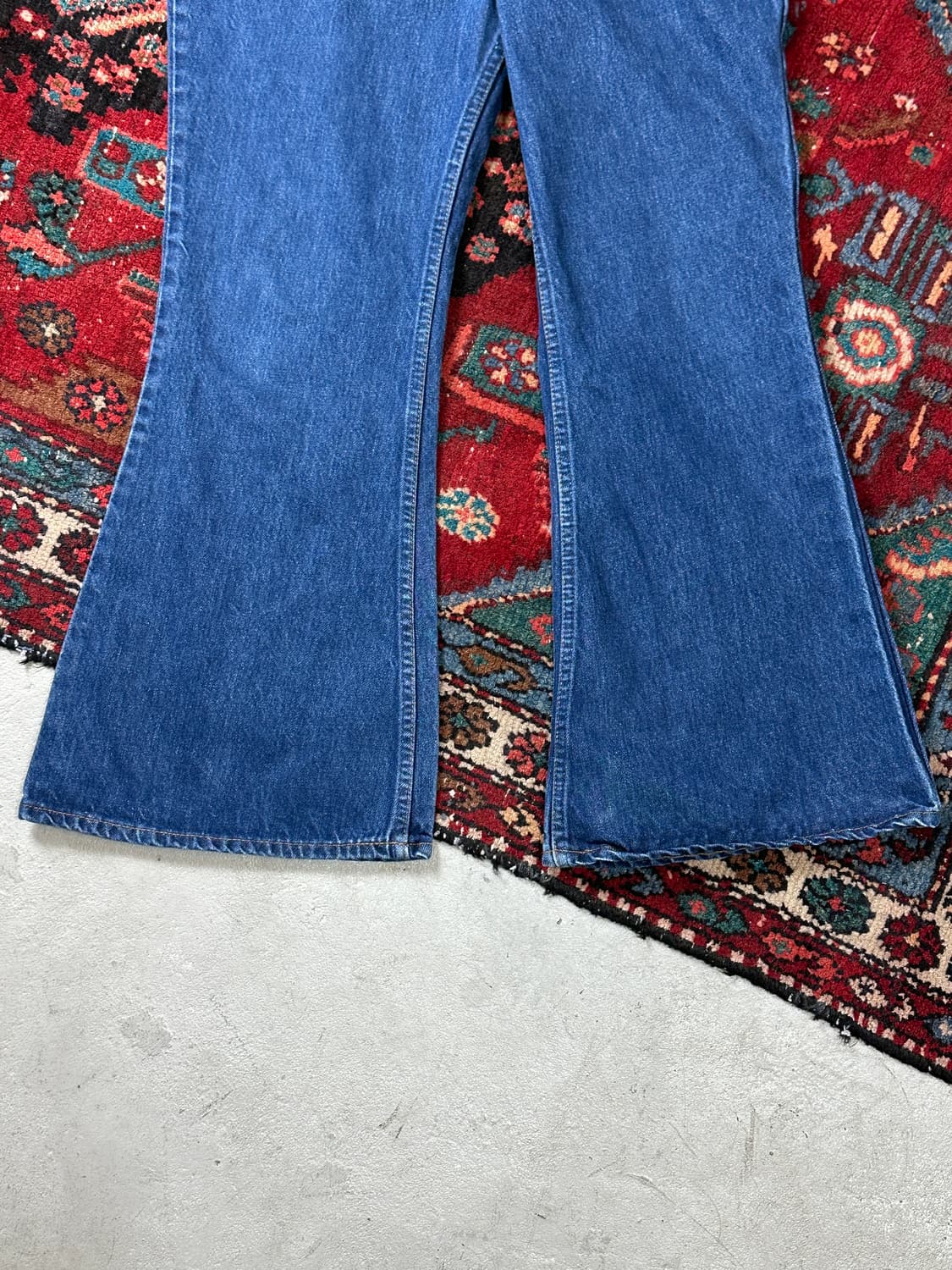 80's USA Made 빈티지 리바이스 684 벨바텀 부츠컷 체인스티치 상품이미지8