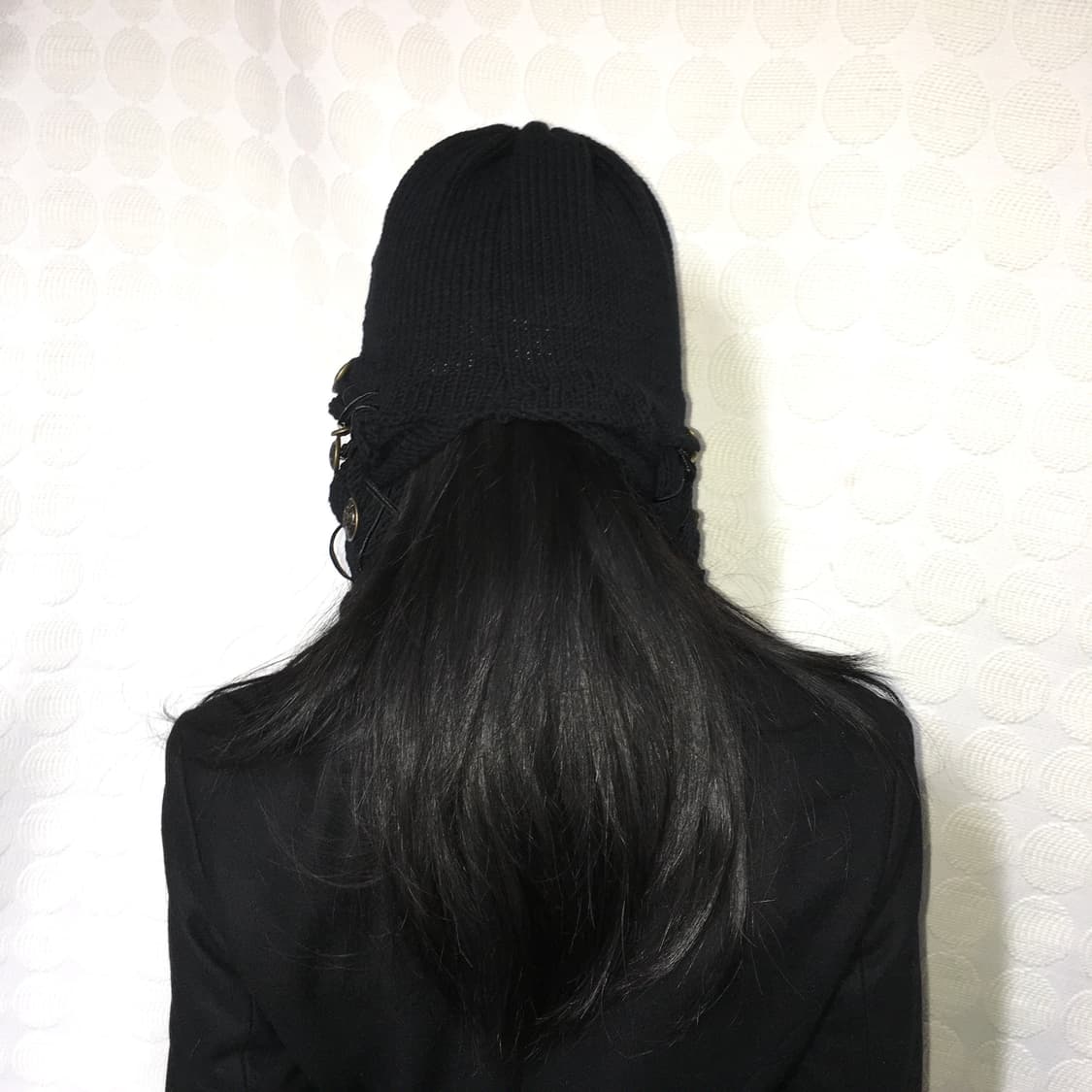 soxjeto x yamimiaogou 나폴레옹 브레이드 니트 모자 상품이미지6