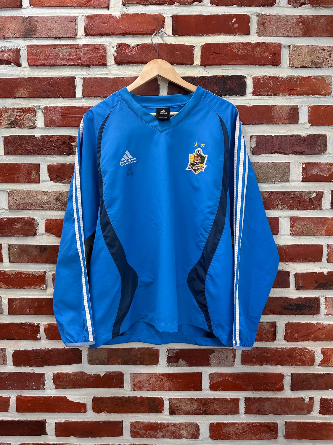 (105)아디다스 울산 현대 07시즌 윈드브레이커 웜업 상품이미지1