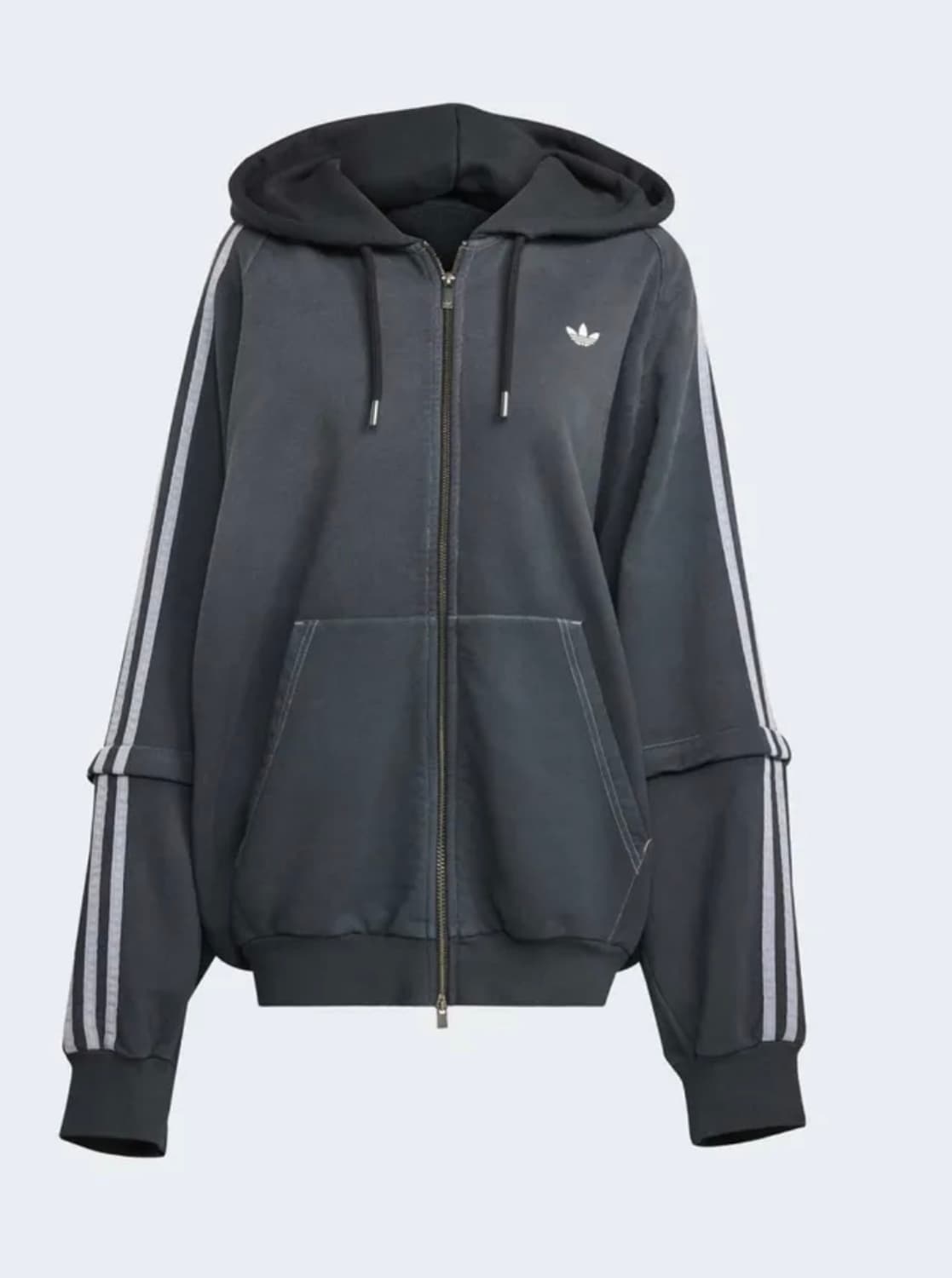 ADILENIUM 4 워시드 오버사이즈 풀집 후디 상품이미지1