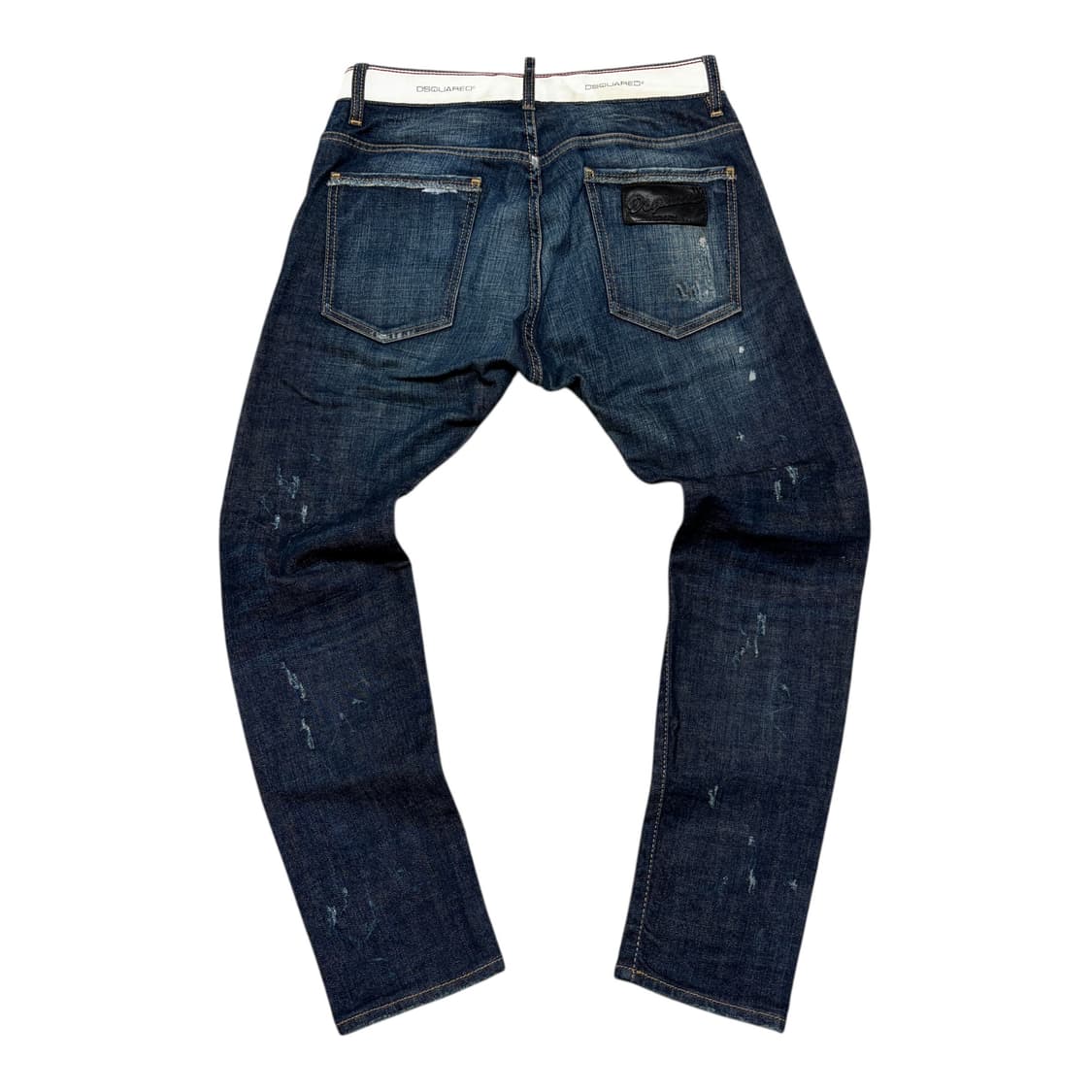 디스퀘어드2 섹시언디 가죽패치 슬림진 상품이미지2