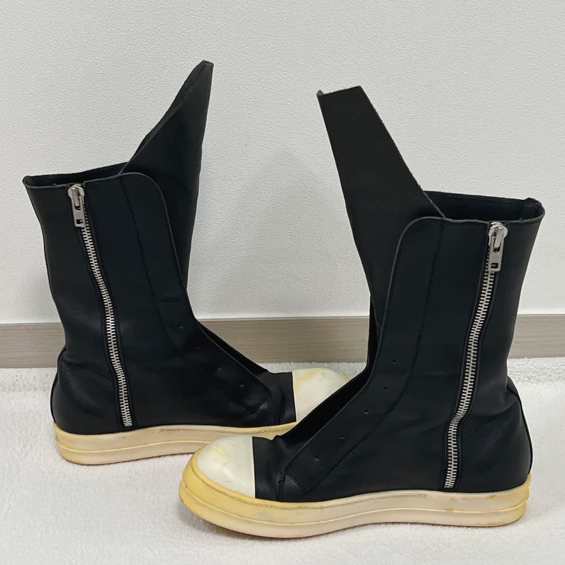 릭오웬스 15FW 롱라몬즈 부츠 블랙 LVBP 상품이미지4