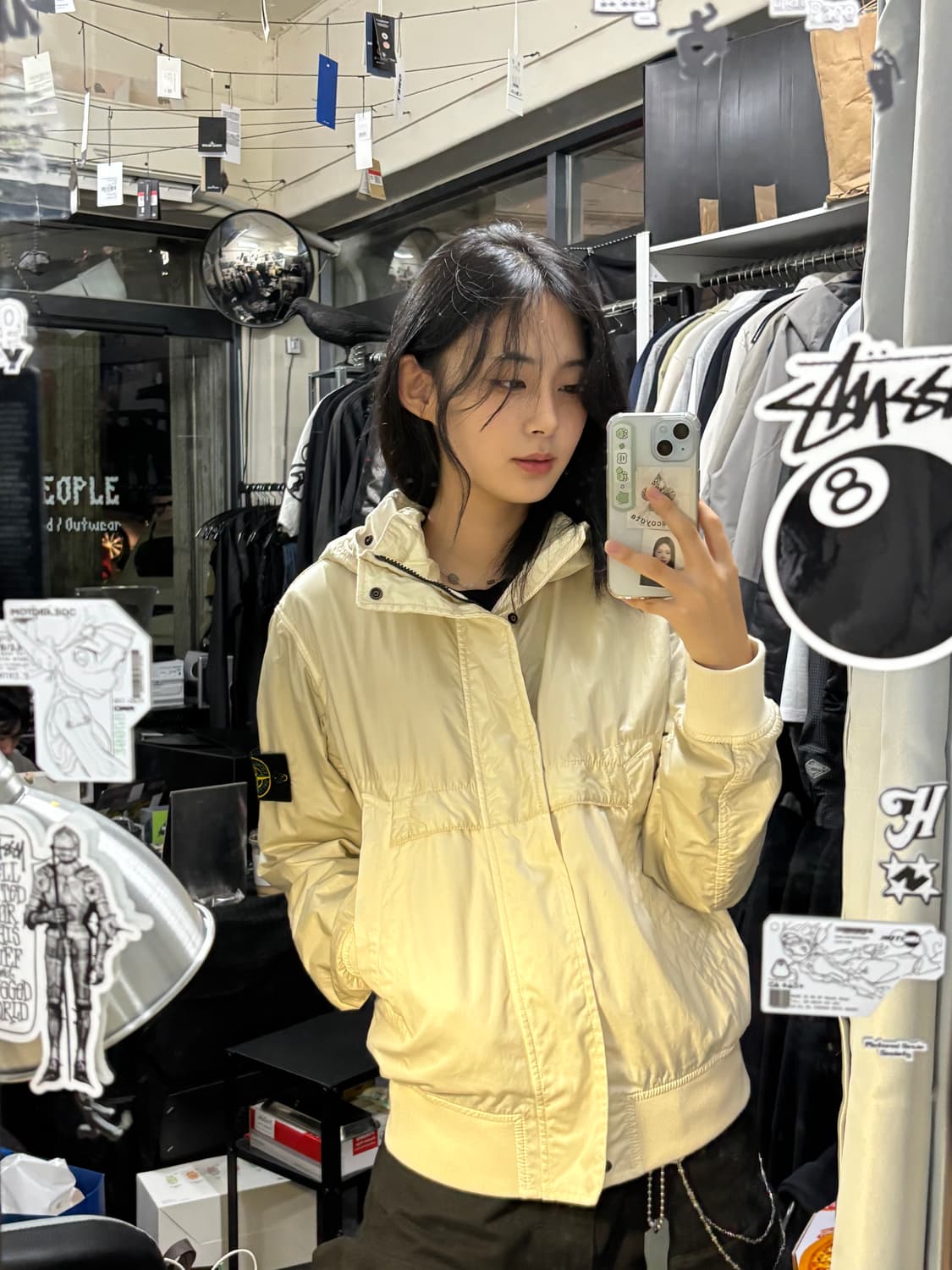 스톤아일랜드 글래스 바타비아 자켓 상품이미지2