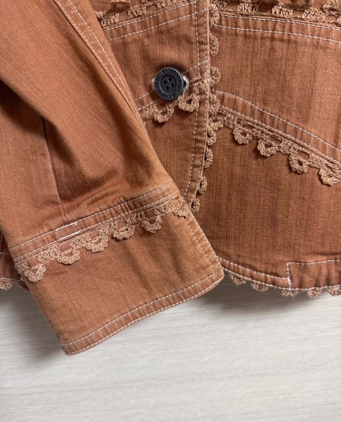 레이스 브릭 자켓 상품이미지3