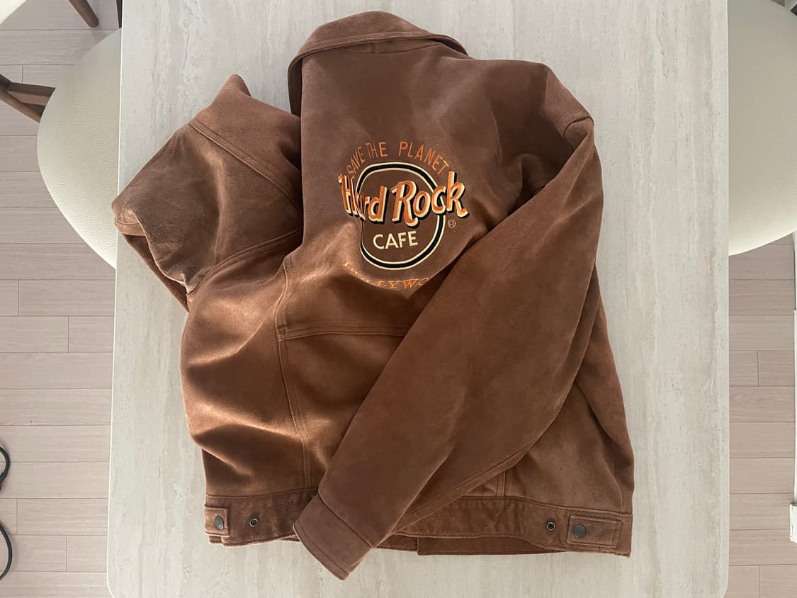 하드락카페 스웨이드 자켓 상품이미지4