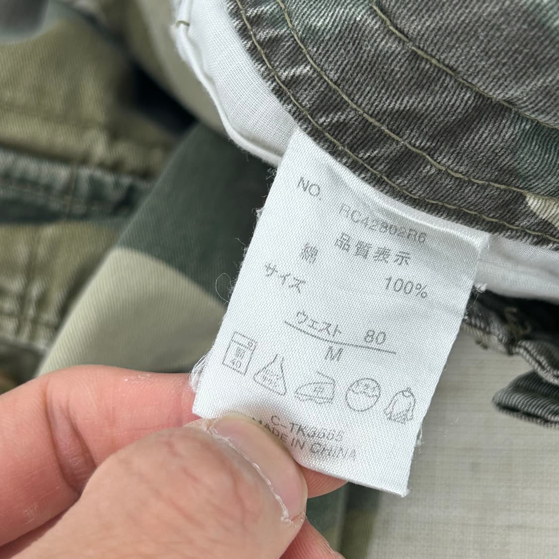 [Real Crush Clothing] 밀리터리 카모 카고 하프팬츠 상품이미지7