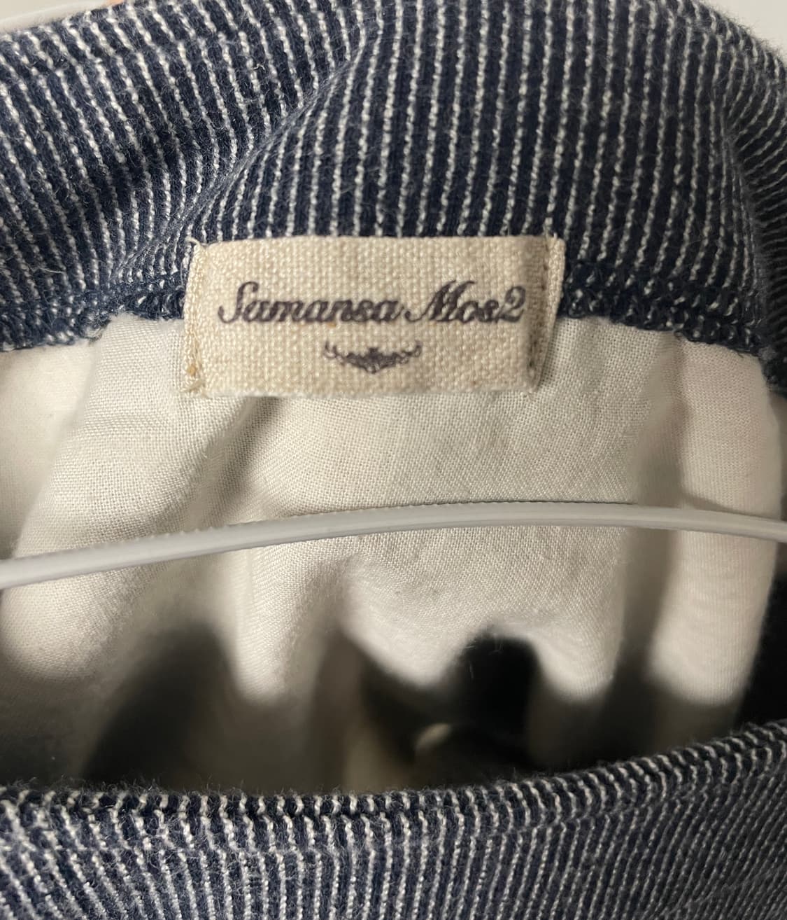 빈티지 스트라이프 상의 상품이미지3