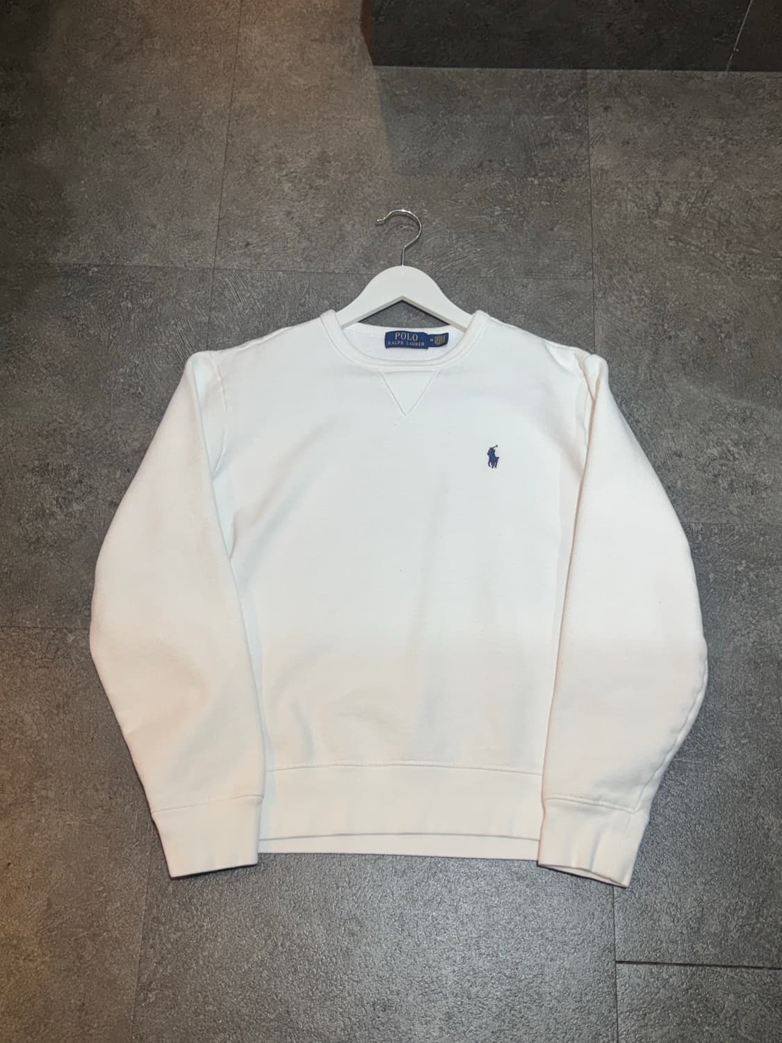 폴로 랄프로렌 여성 맨투맨 화이트 M사이즈 상품이미지2