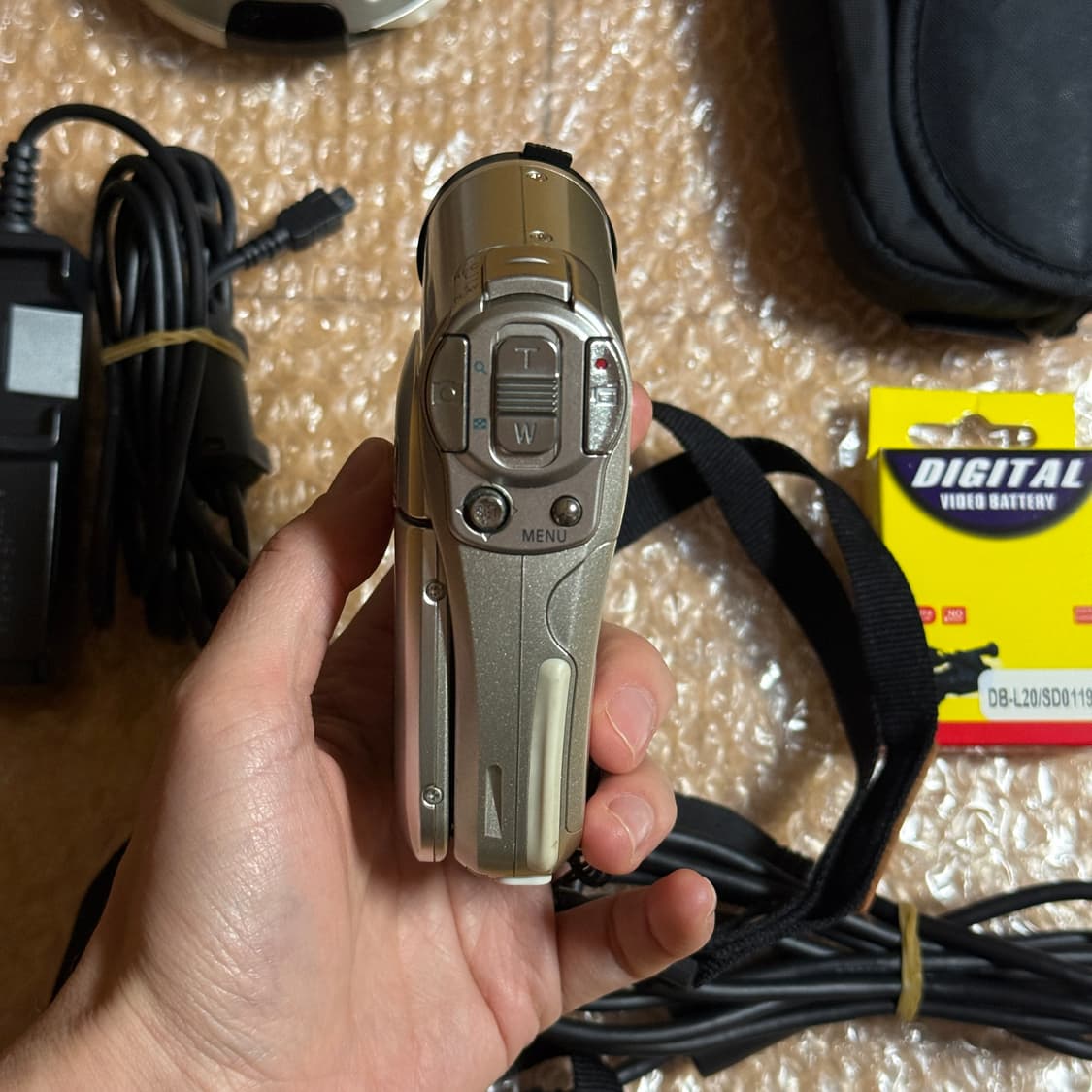 풀구성 산요작티 DMX-C4 SANYO XACTI C4 빈티지캠코더 디카 상품이미지3