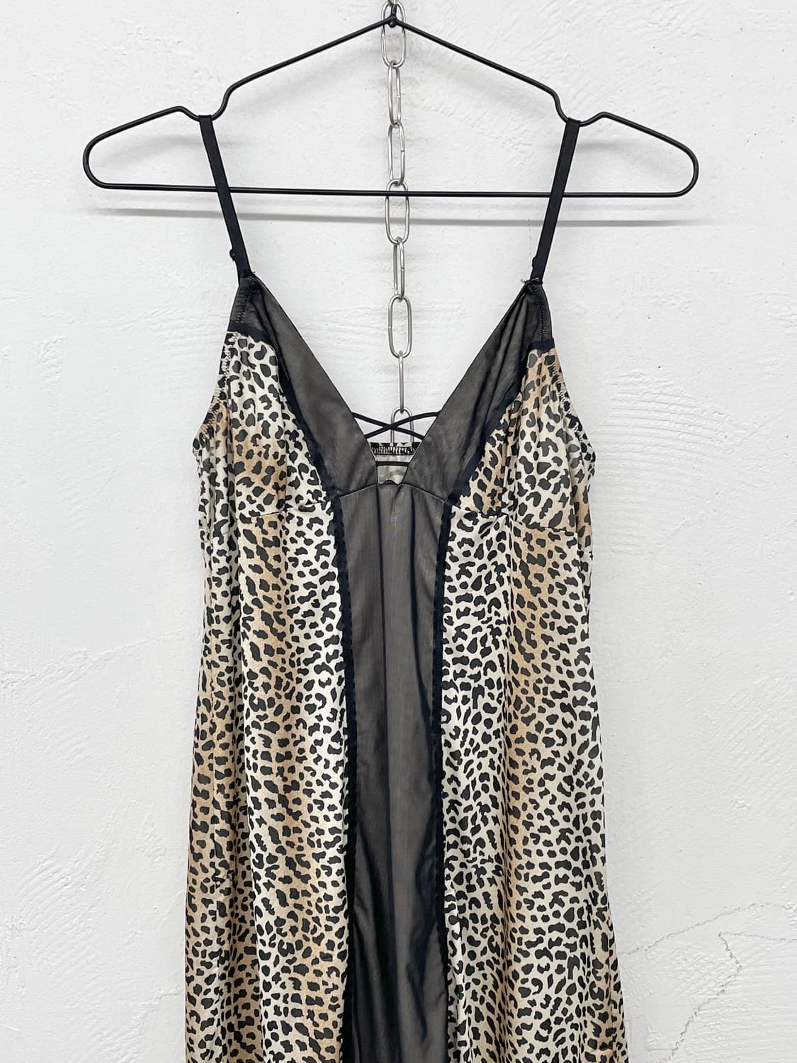 호피 시어 갸루 슬립 상품이미지5