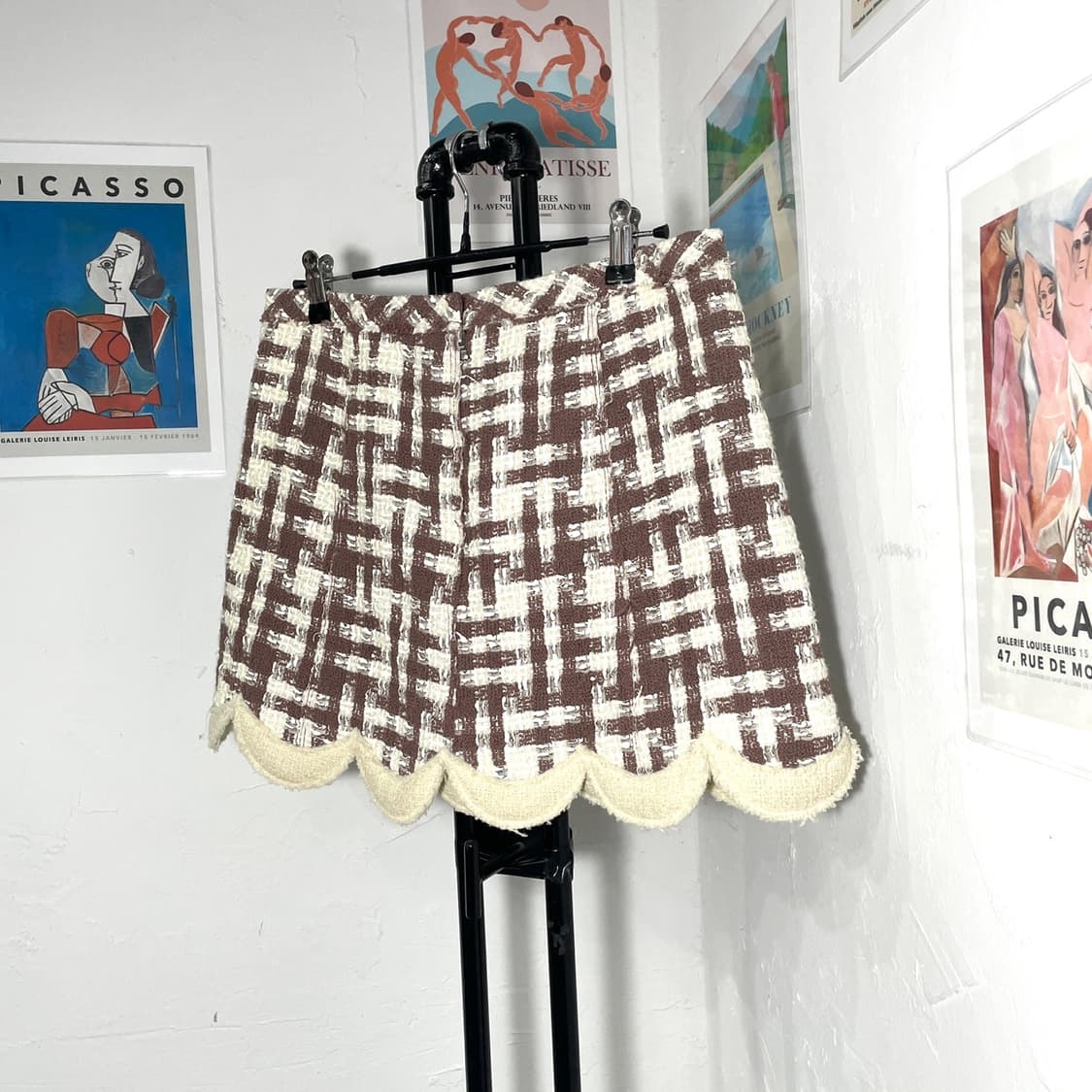 자수 더블포켓 스커트 상품이미지3