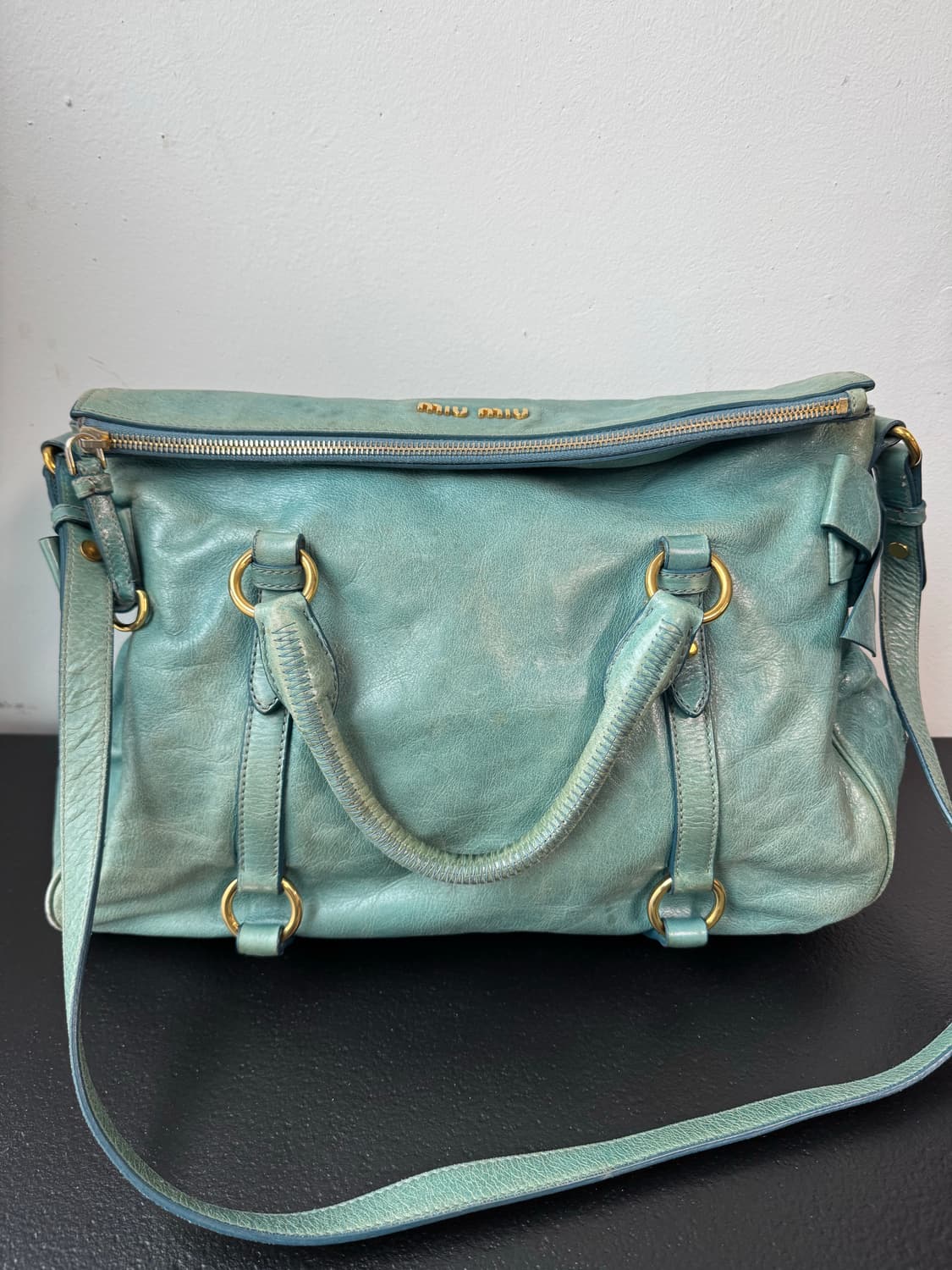 미우미우 비텔로 럭스 사첼 2way백(정품) 상품이미지1