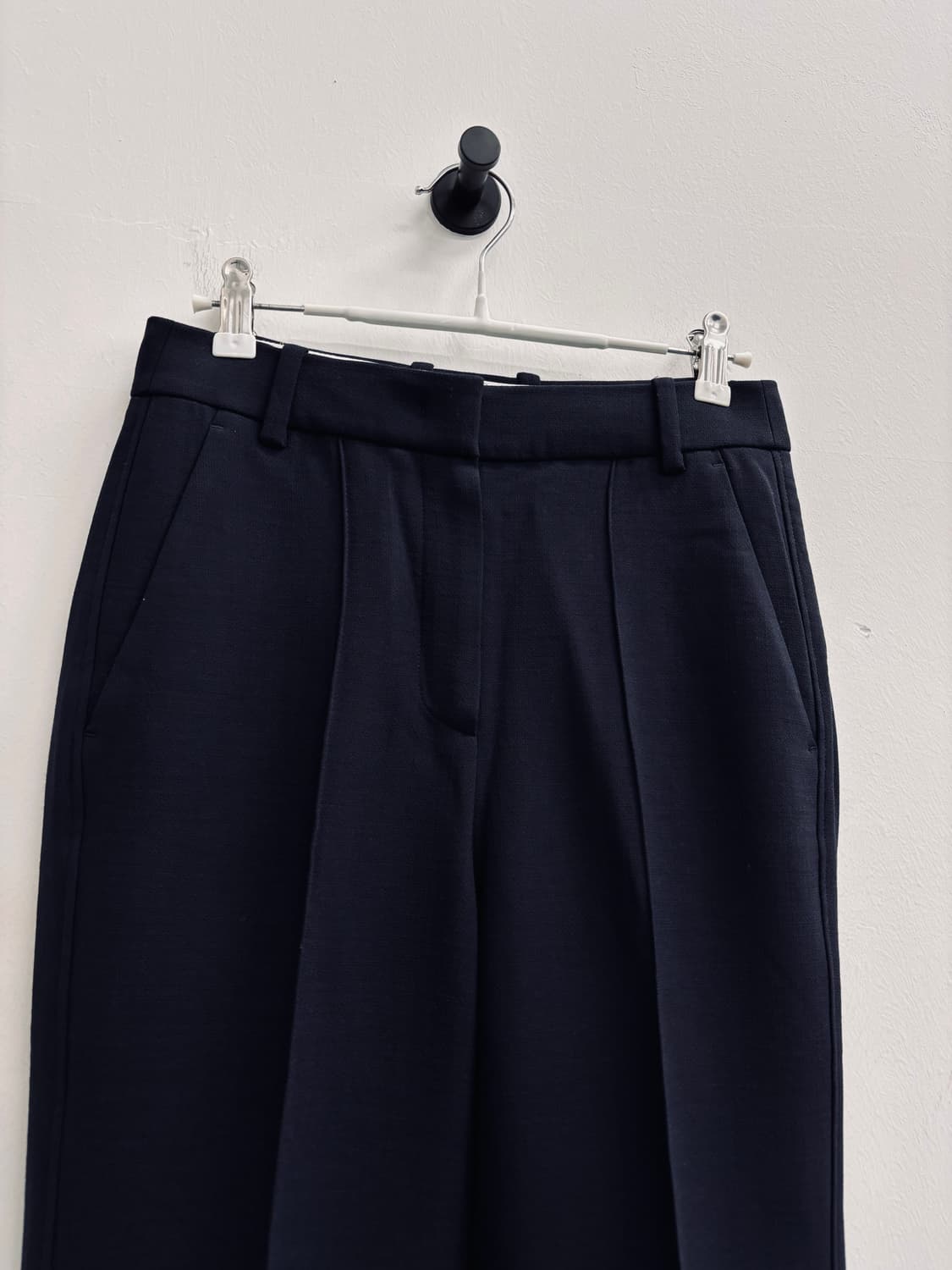 더 캐시미어(the CASHMERE) 울 블렌드 와이드 슬랙스 상품이미지2