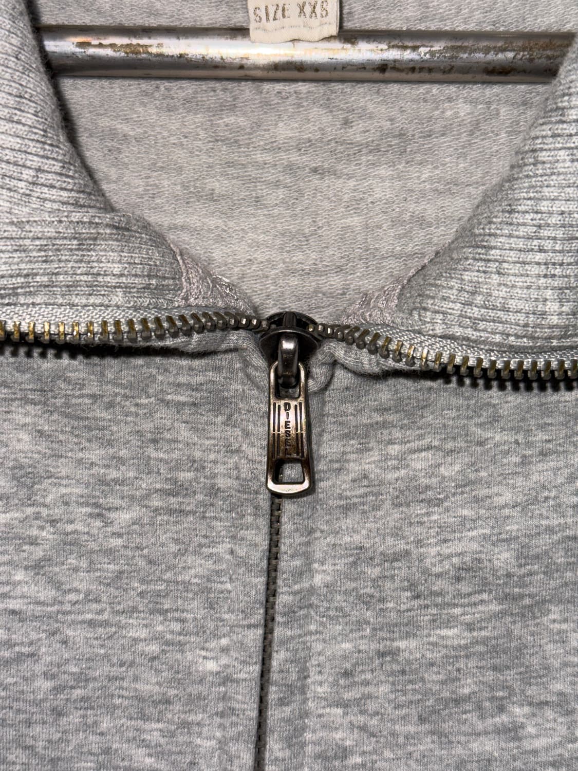 DIESEL gray logo graphic sweat jacket  상품이미지5