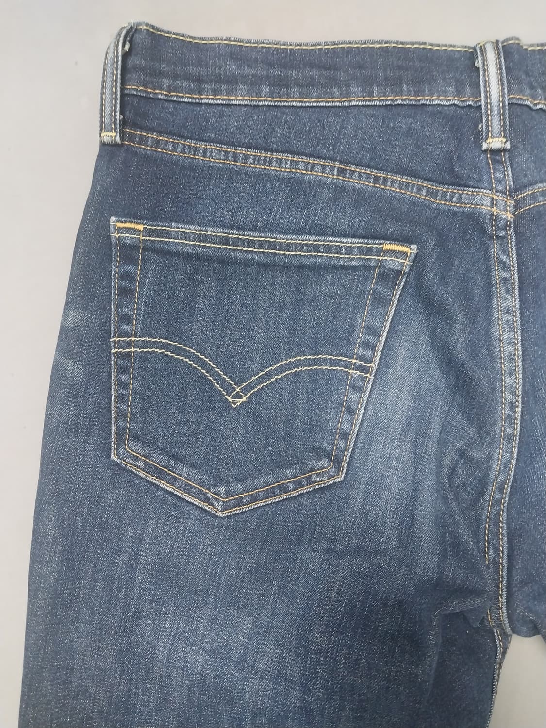 [32] 리바이스 511 진청 워싱 슬림진 청바지 상품이미지8