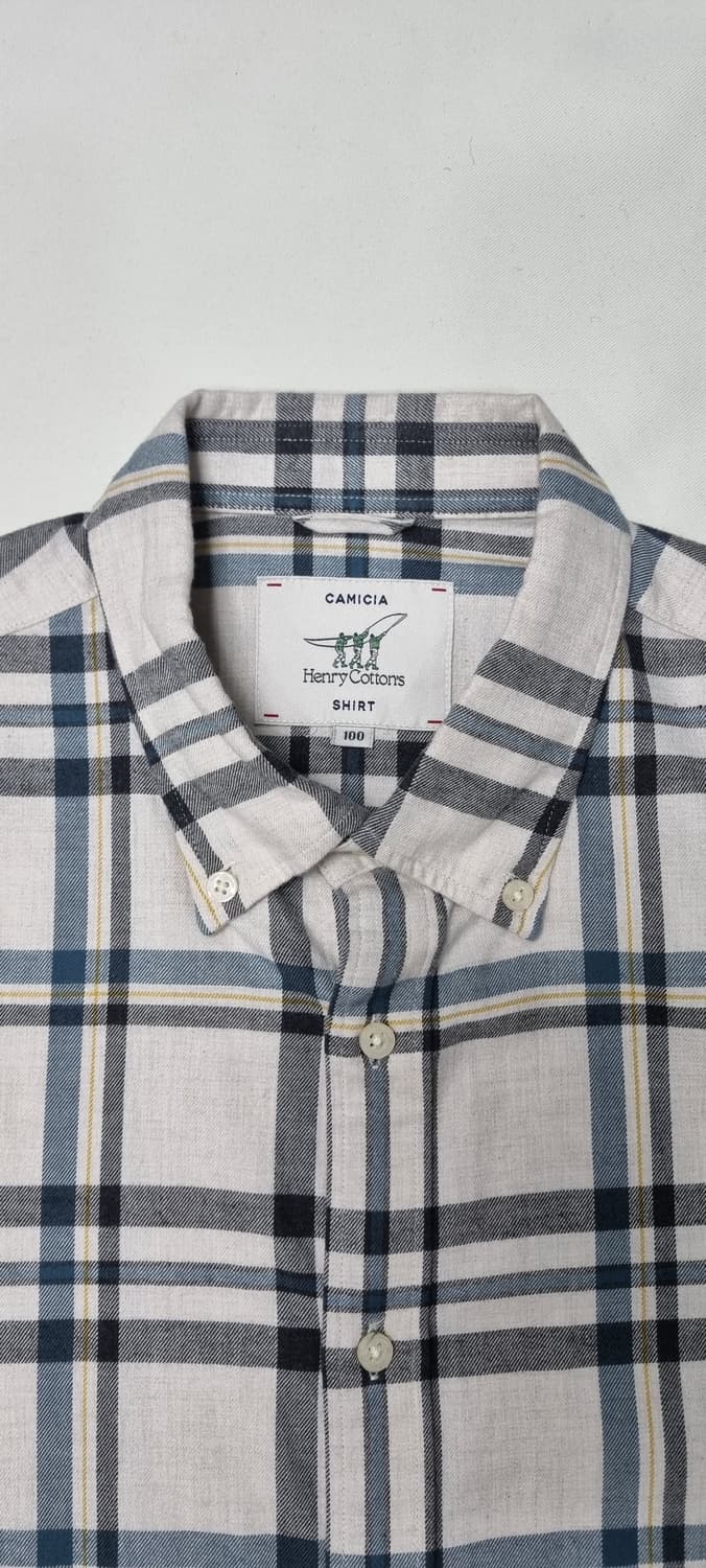 헨리코튼 멀티체크 셔츠 L _ 남성 M 추천 상품이미지9