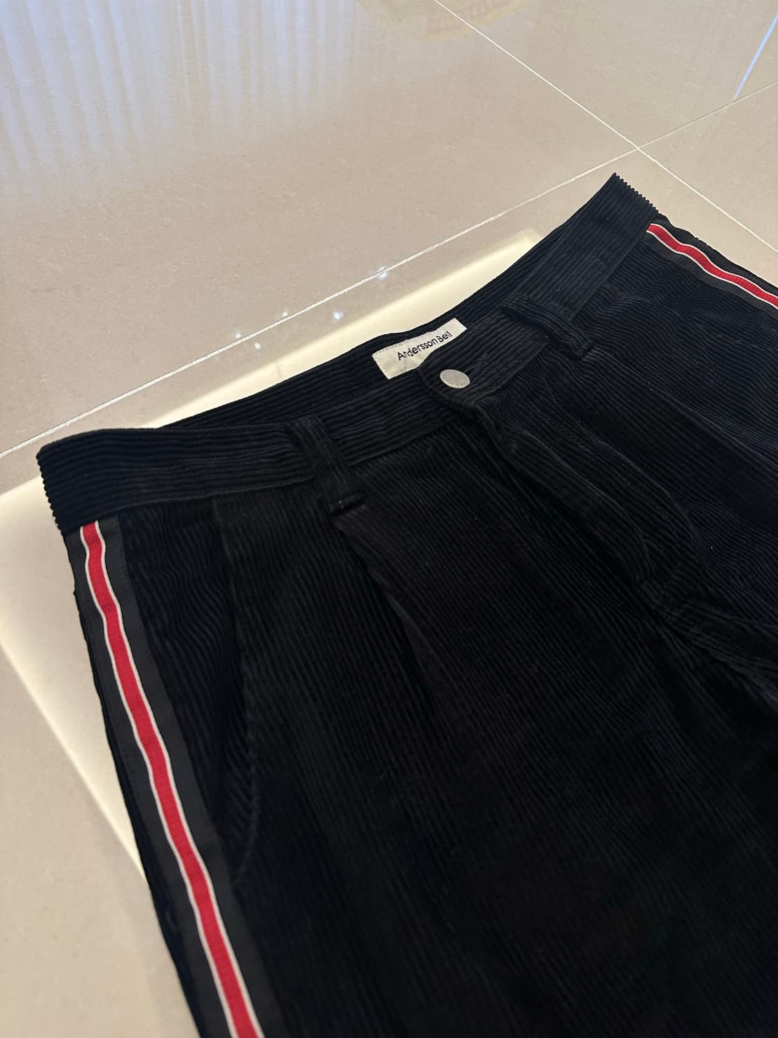 앤더슨벨 코듀로이반바지 상품이미지3