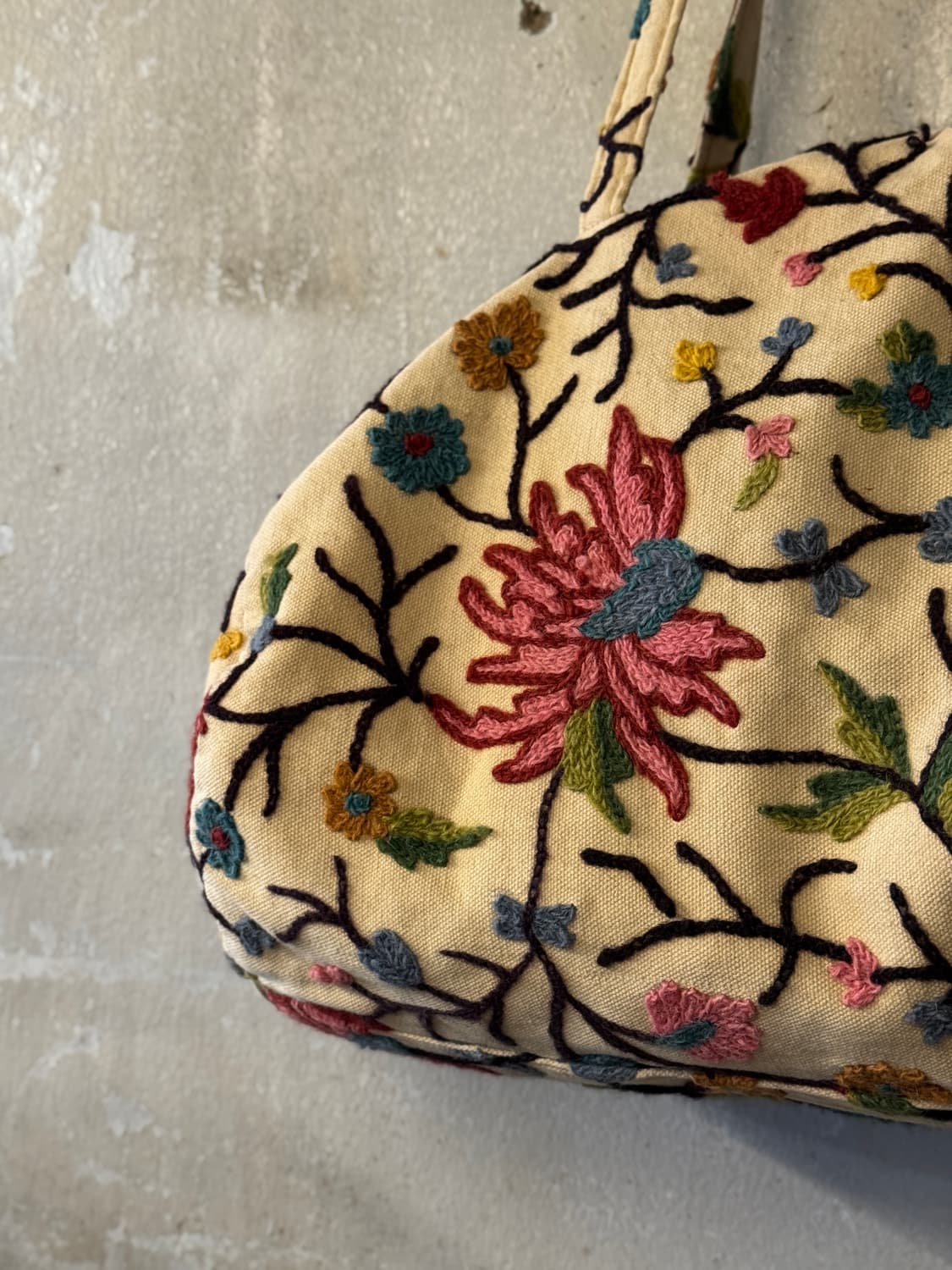 OS ) JPN Embroided Boston Bag 상품이미지6