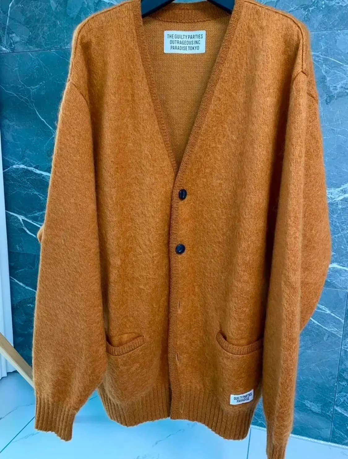 와코마리아 모헤어 가디건 상품이미지1