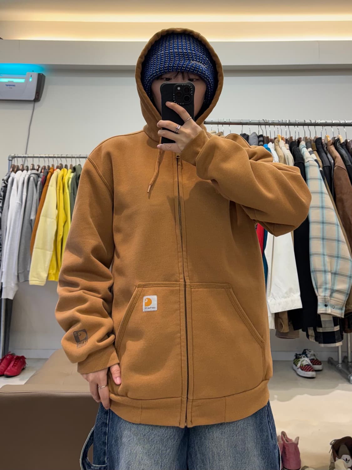 칼하트 써멀 후드집업 상품이미지6