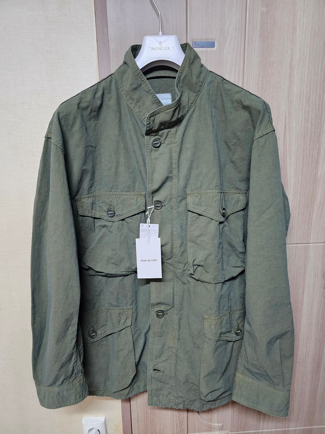 사쥬드크레 SAGE DE CRET26ss M65 자켓 XL 새제품 상품이미지1