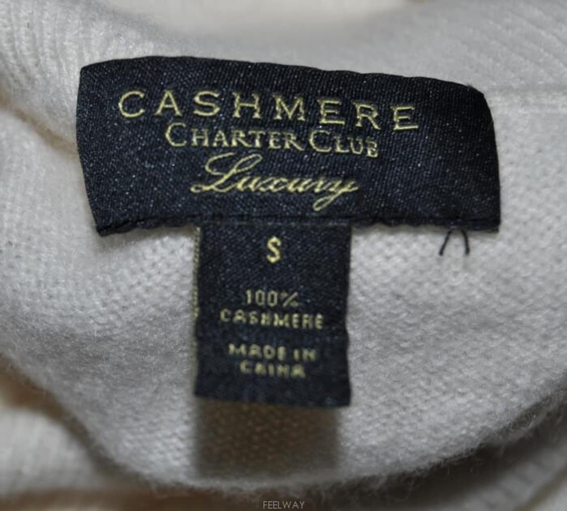 CHARTER(차터클럽)/여성캐시미어목폴라(캐시미어100%)사이즈55반 상품이미지7