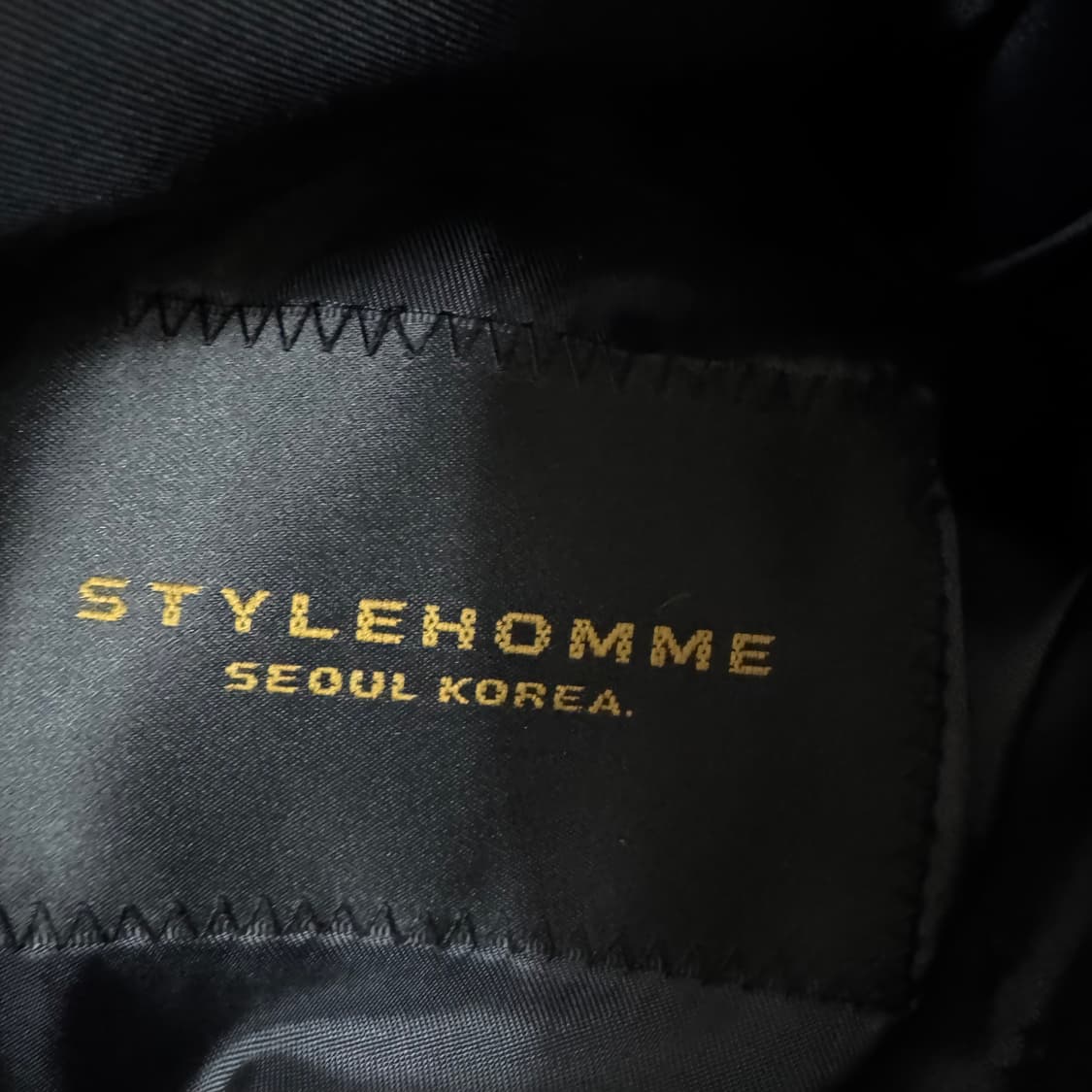 스타일옴므 남성 금장 모직코트 50 상품이미지4