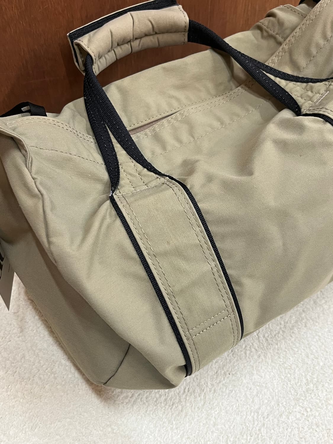 포터 코튼 크로스백 베이지 상품이미지9