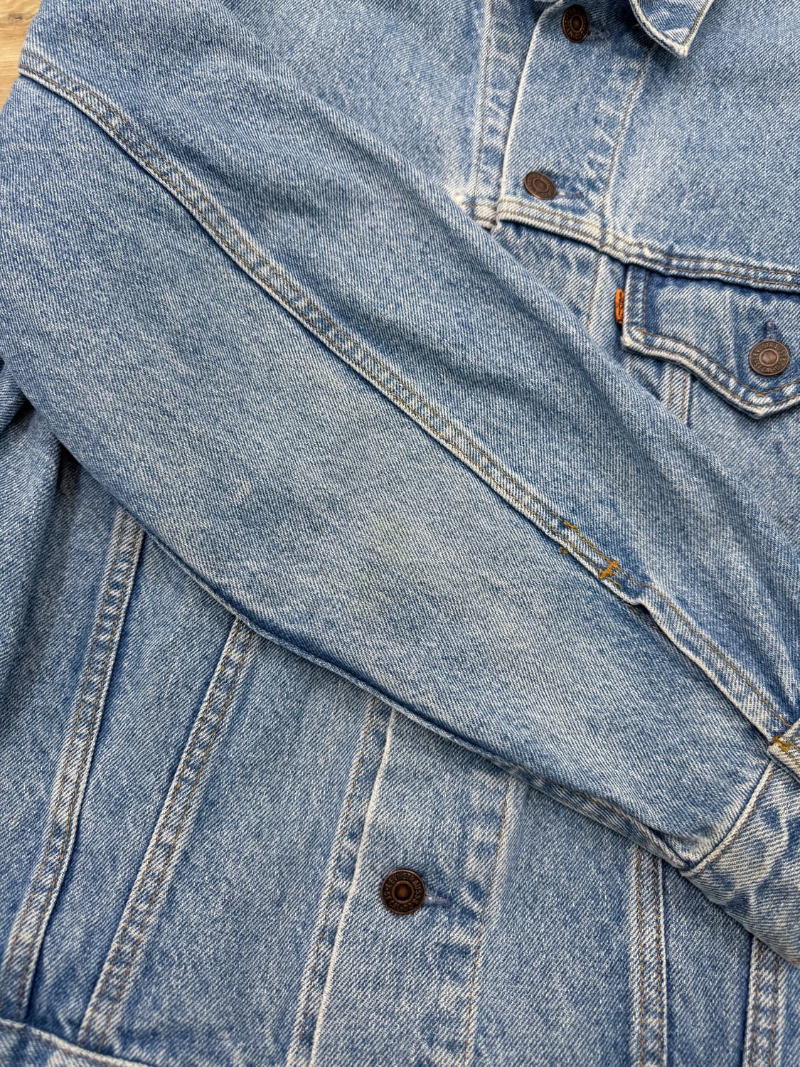 리바이스 75505 오렌지탭 데님 자켓 상품이미지9