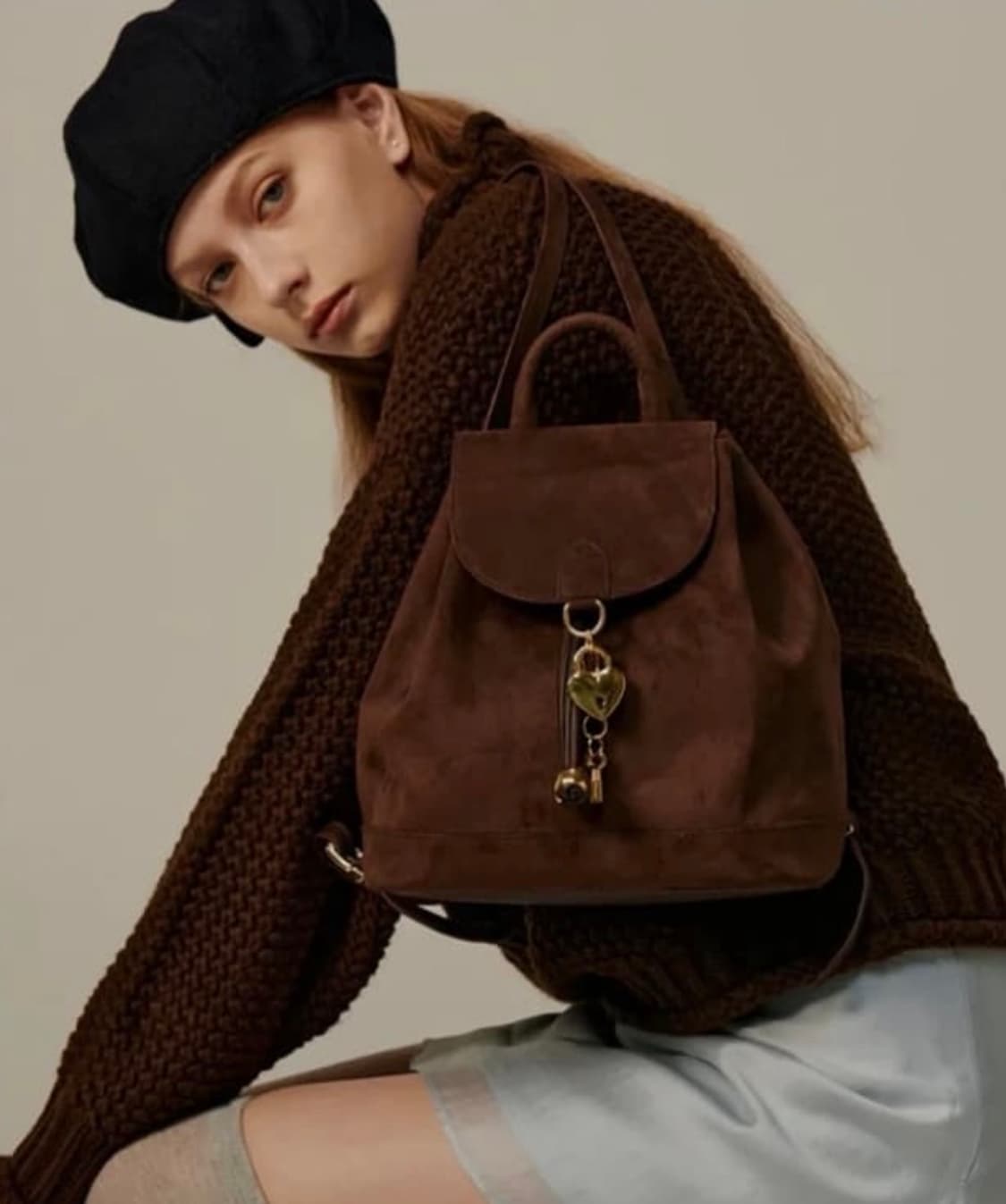 아틀리에파크X티슈 클로드백 브라운 상품이미지1