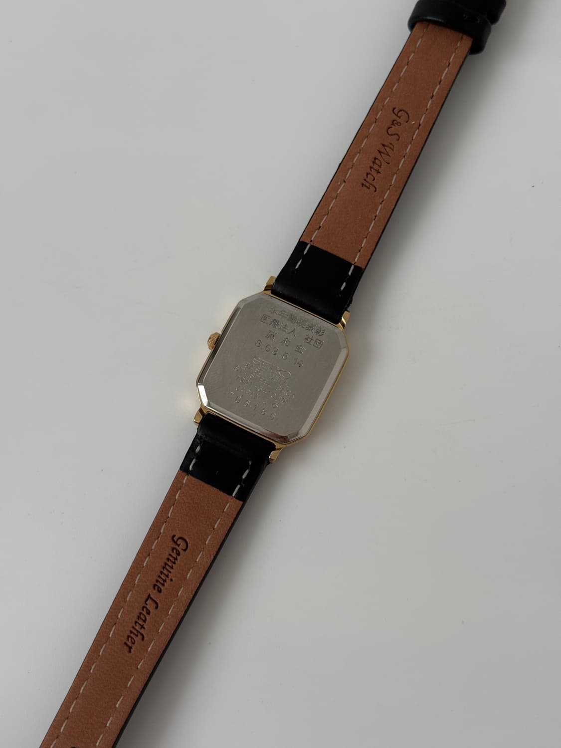 1980s Gold Octagon Ladies Quartz 상품이미지7