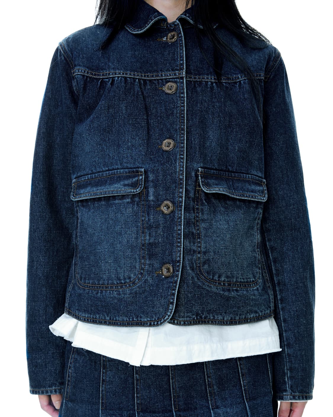 COYSEIO DEEP DENIM JACKET 상품이미지2
