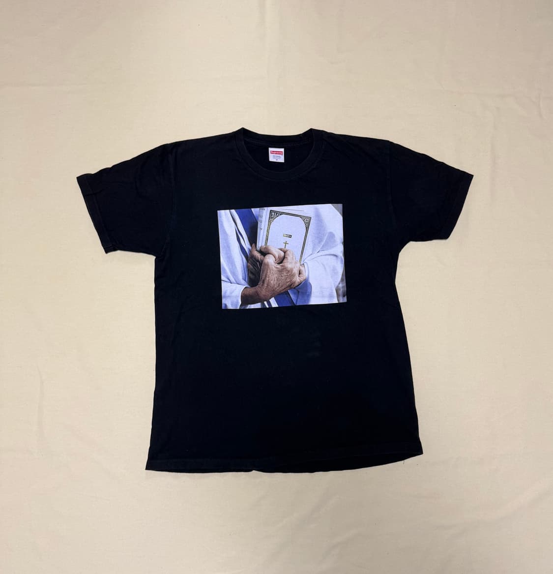 슈프림 바이블 그래픽 티셔츠 FW19 상품이미지1