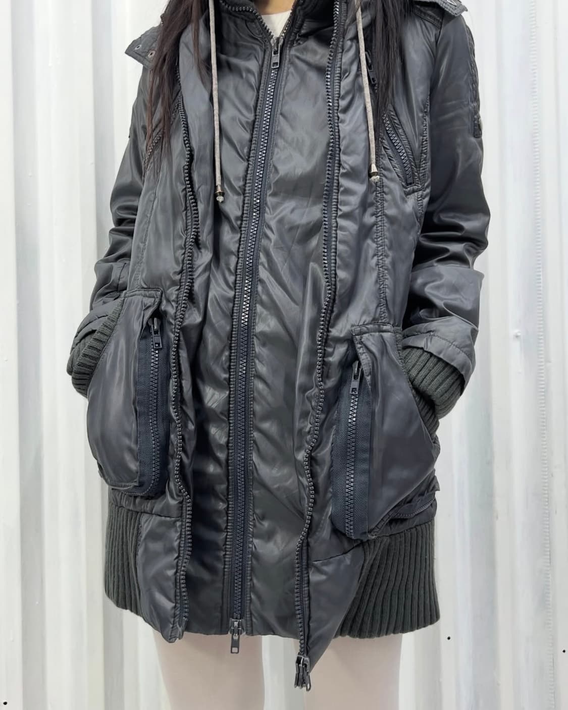 Ghost Of Harlem muti-zip coat 상품이미지1