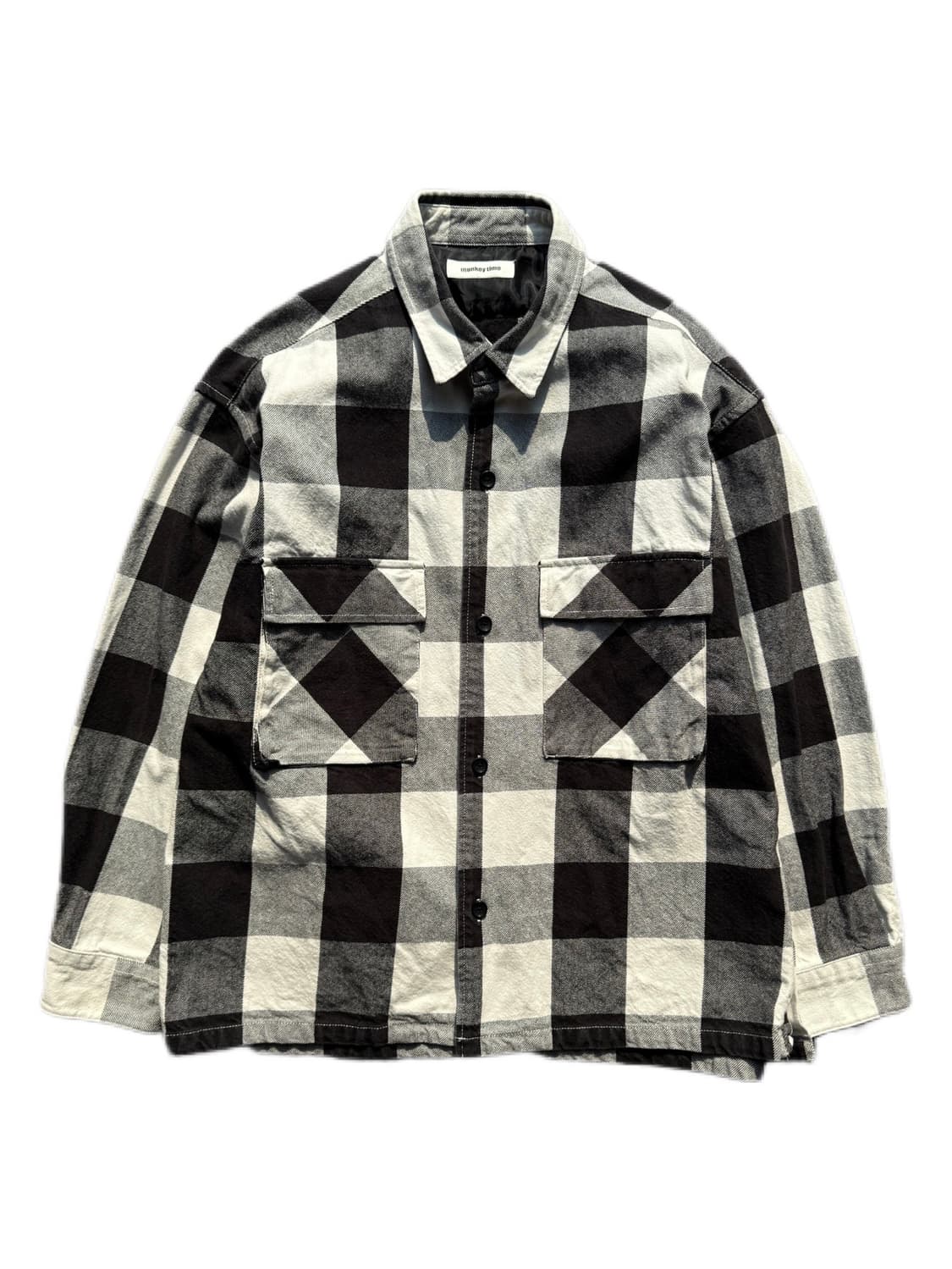 몽키타임 버팔로 체크 셔츠 XL 상품이미지1