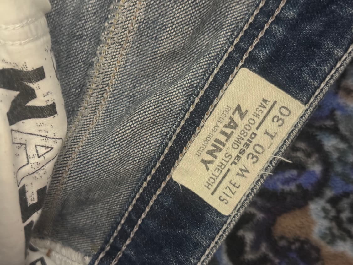 디젤 자티니 부츠컷 플레어 팬츠 상품이미지4