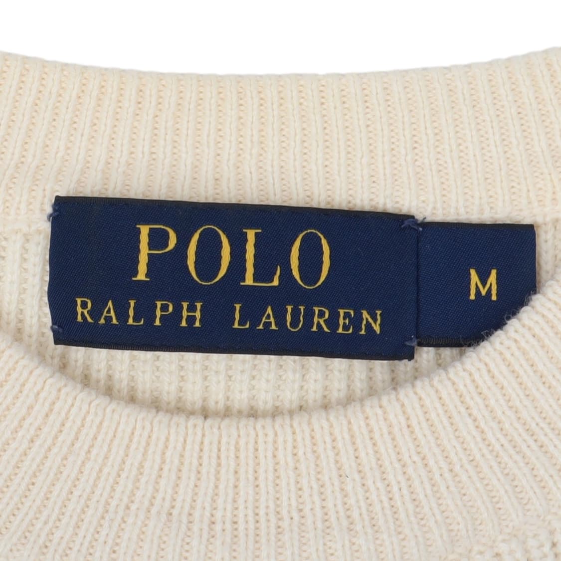 폴로 랄프로렌 크림 스트라이프 버튼 니트 상품이미지8