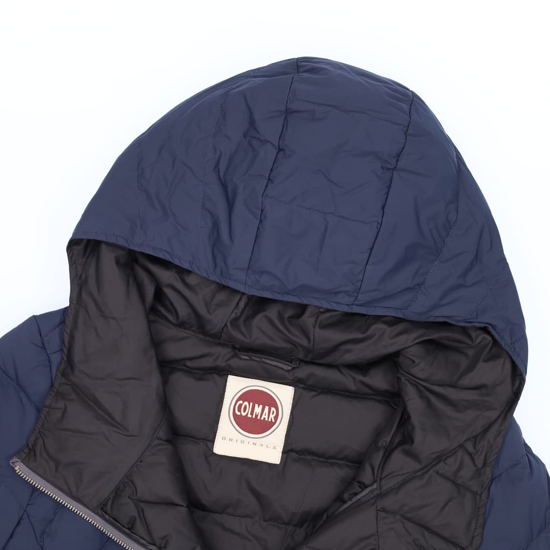 [55정도] 콜마르 네이비 사선 경량패딩 1107HR3 상품이미지3