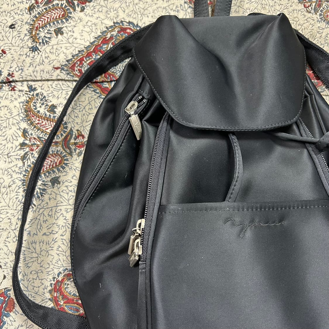 요지 야마모토 YSACCS 드로스트링 백팩 상품이미지2