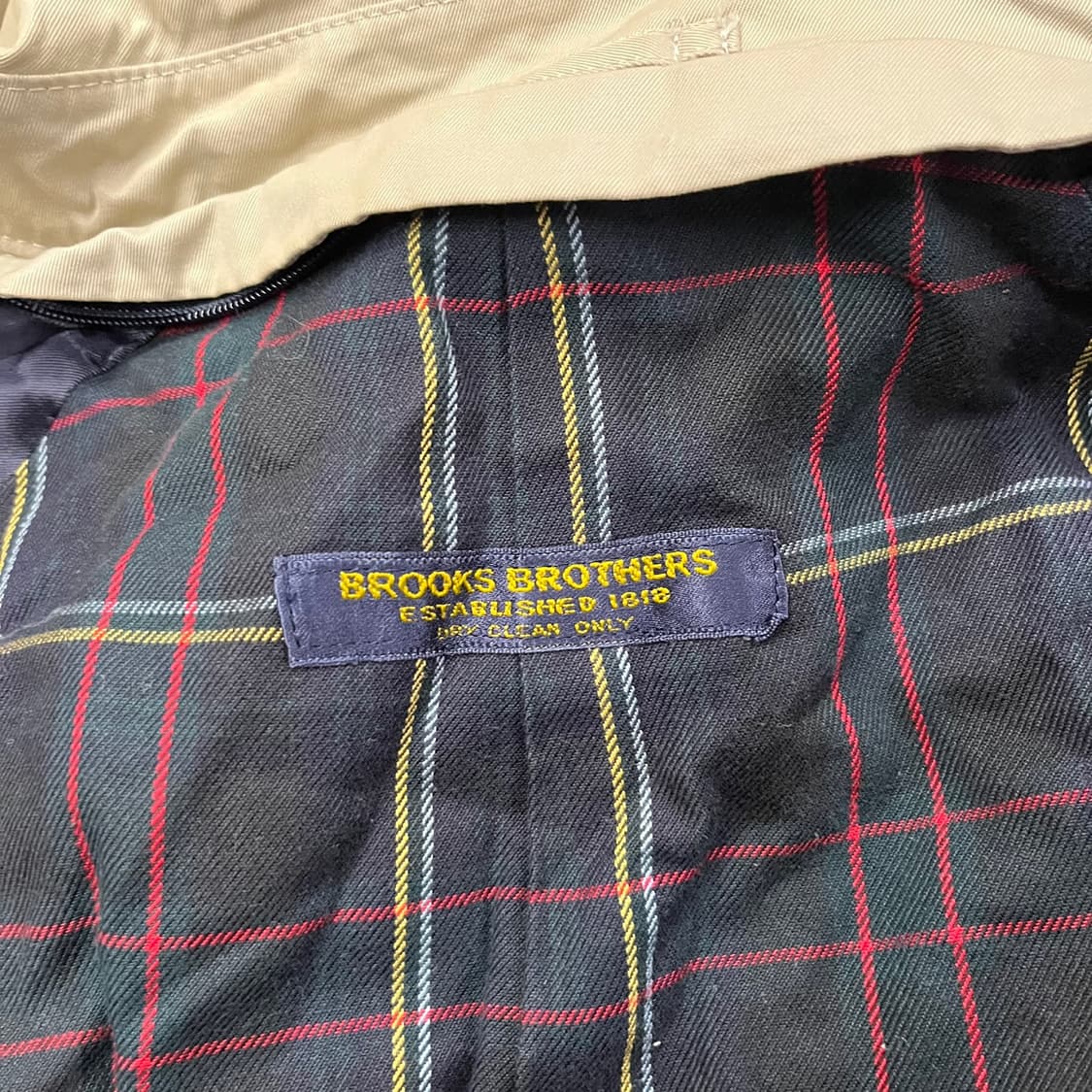 [정품] 브룩스브라더스 트렌치 코트 b19 상품이미지5