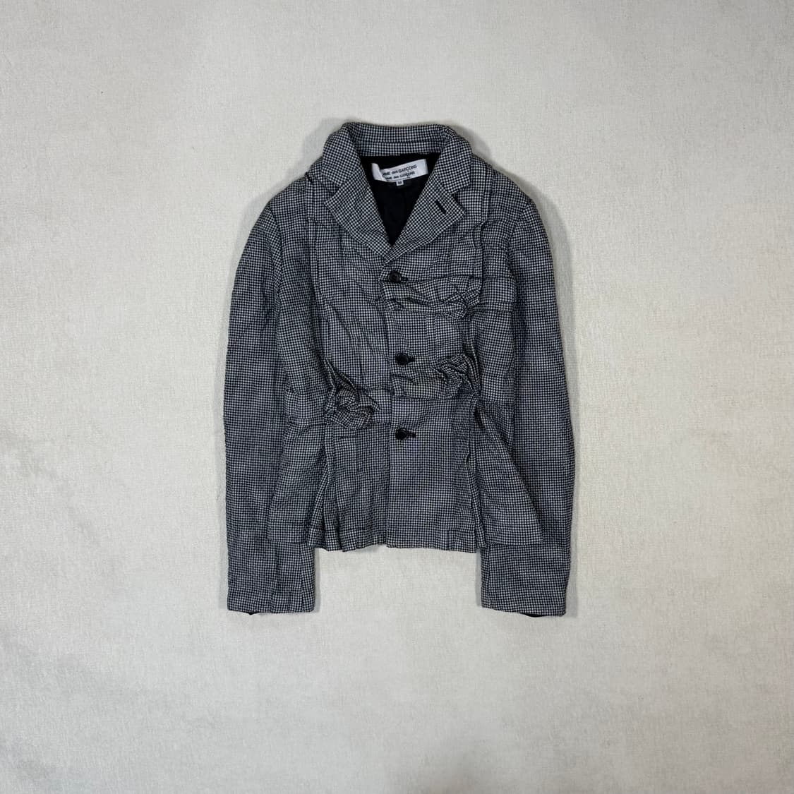 Houndstooth Corsage Design Jacket 상품이미지1