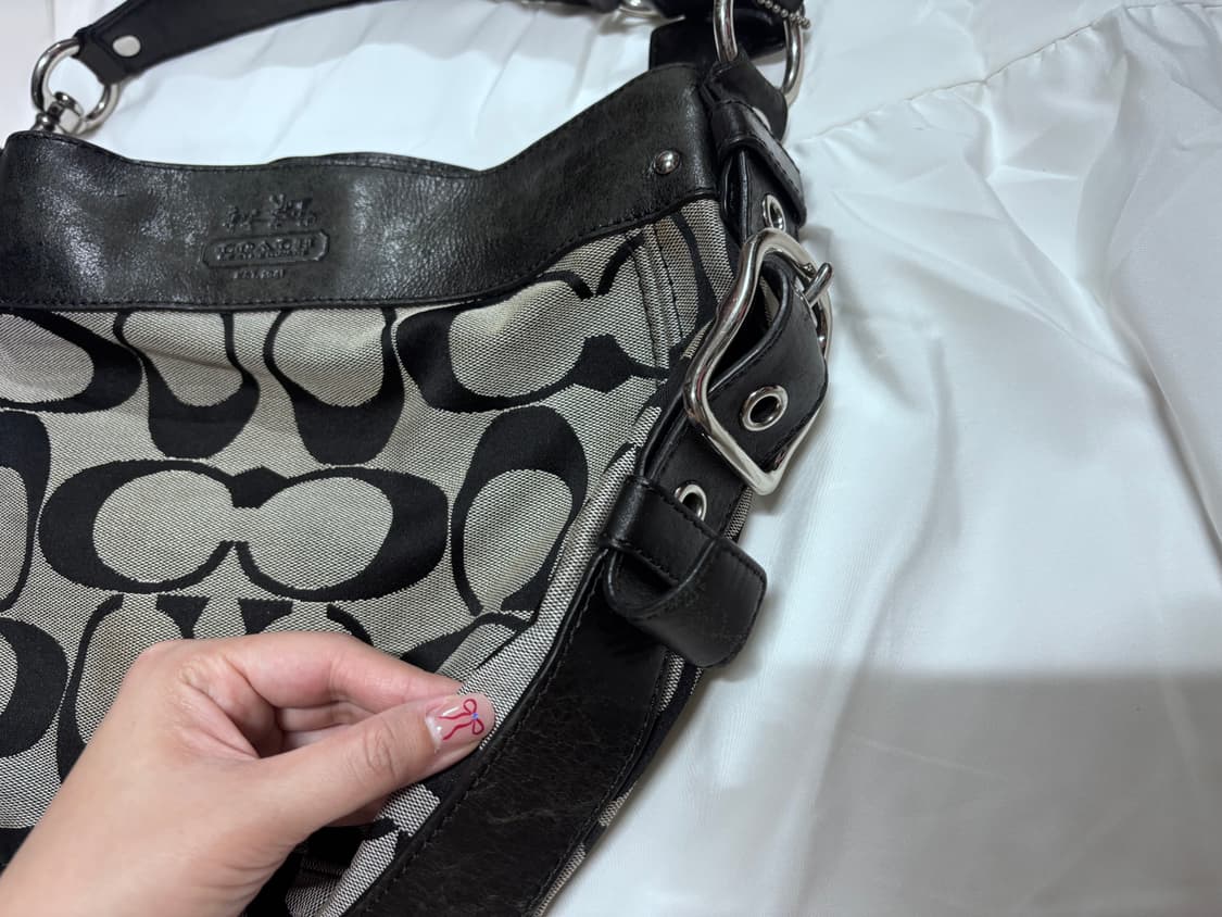 🍒Coach 그레이블랙 숄더백 🍒 코치 가방 상품이미지2