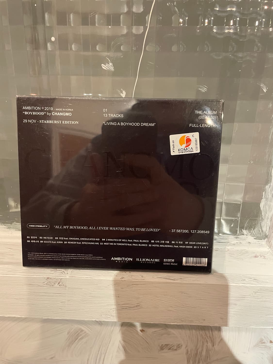 창모 1집 boyhood cd 상품이미지2