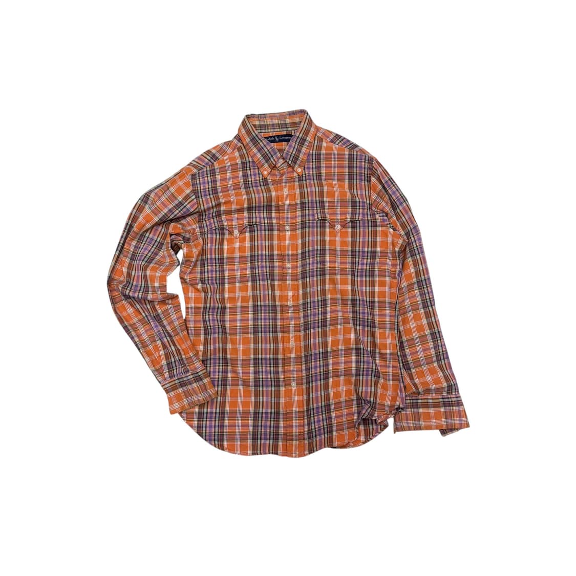 [L] 폴로 체크 웨스턴 셔츠 상품이미지3