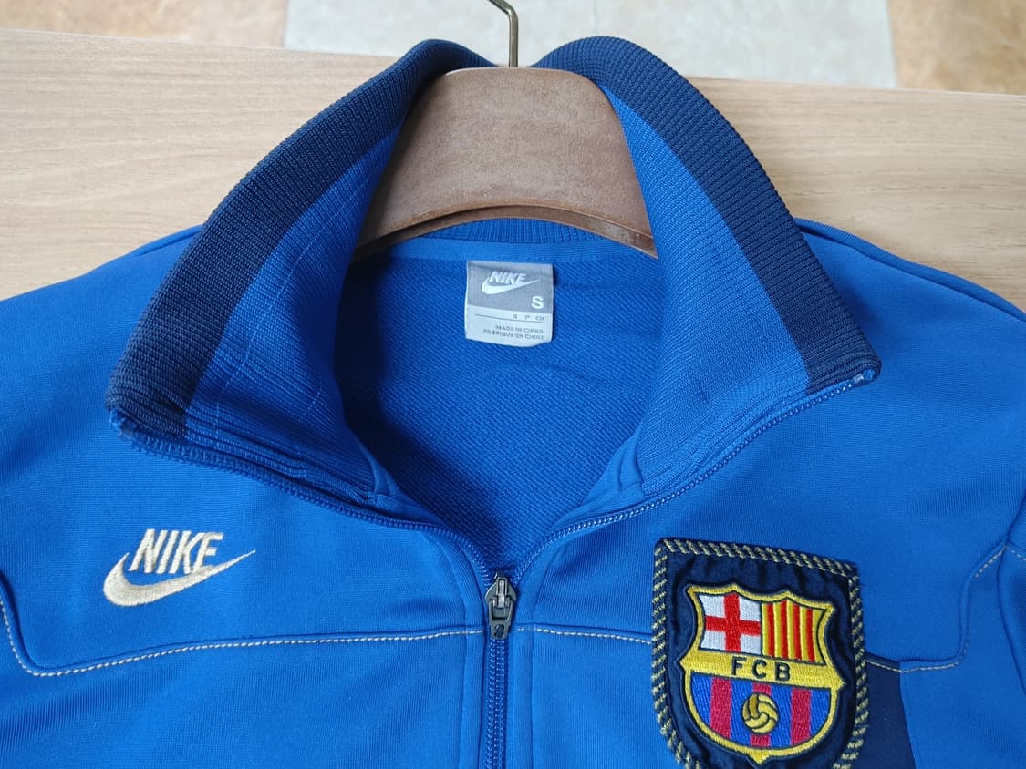 NIKE 나이키 FC바로셀로나 블루 져지자켓 상품이미지3
