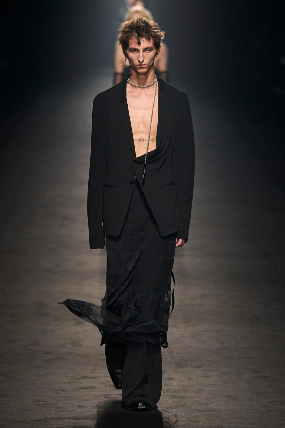 Ann Demeulemeester 24SS Draped Blazer 상품이미지1